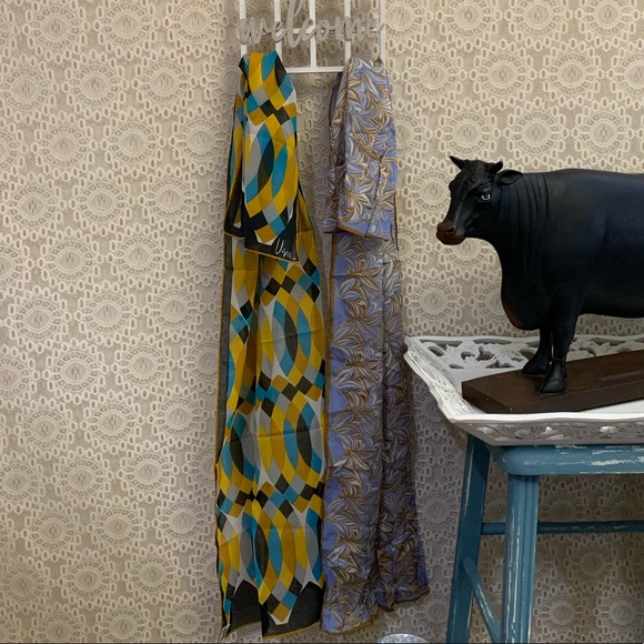 Vera Accessories - Two Vintage Vera Scarves
